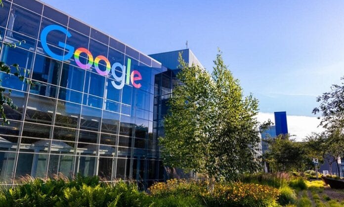 Google office building in the Company's campus in Silicon Valley